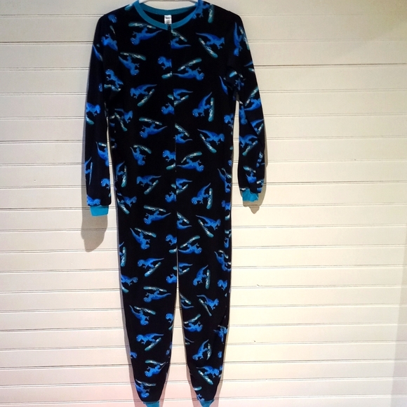 Boys Fleece Onesie - Picture 1 of 4